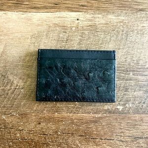 Ostrich Card Case